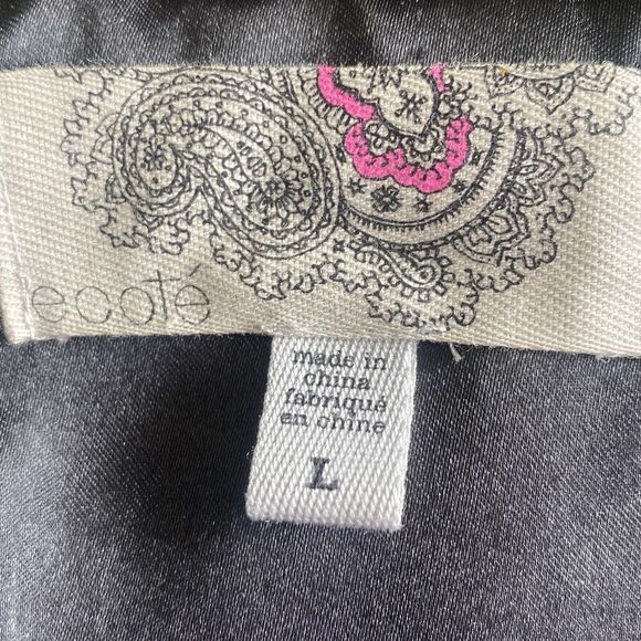 Ecote Faux Fur Vest Brown Tan Super Soft Lined With Pockets Size Large - Picture 5 of 5